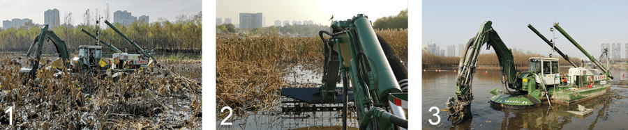 1200x250_removing waste_clearing vegetation_removing sludge with watermaster dredger