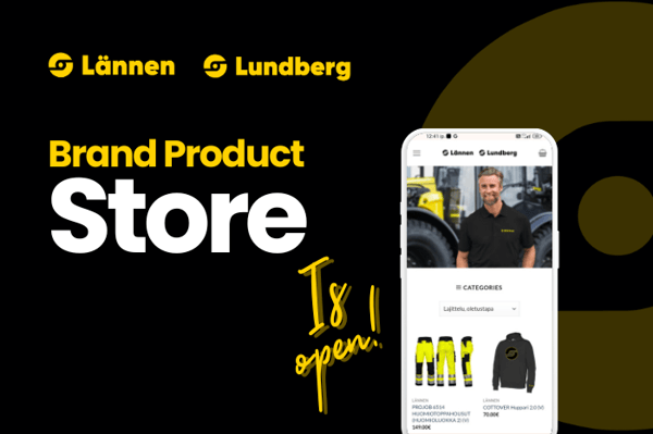 Lännen & Lundberg Brand Product Store is open!
