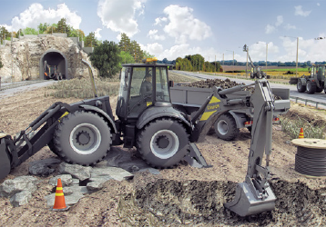 Heavy-duty multipurpose backhoe loaders